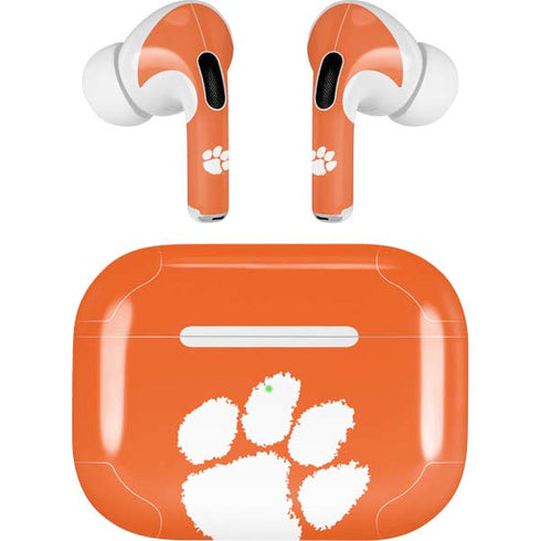 Clemson University Tiger Print AirPods Pro 2nd Gen Skin