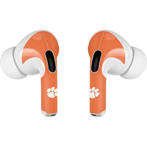 Clemson University Tiger Print AirPods Pro 2nd Gen Skin