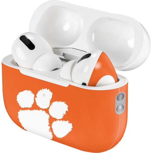 Clemson University Tiger Print AirPods Pro 2nd Gen Skin