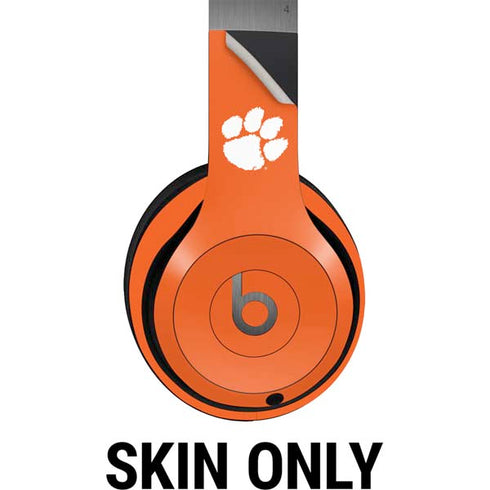 Clemson University Tiger Print Beats Solo 4 Wireless Headphones Skin