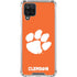 Clemson University Tiger Print Galaxy A12 Clear Case