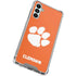 Clemson University Tiger Print Galaxy A14 5G Clear Case