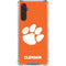 Clemson University Tiger Print Galaxy A17 Clear Case
