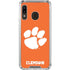Clemson University Tiger Print Galaxy A30 Clear Case