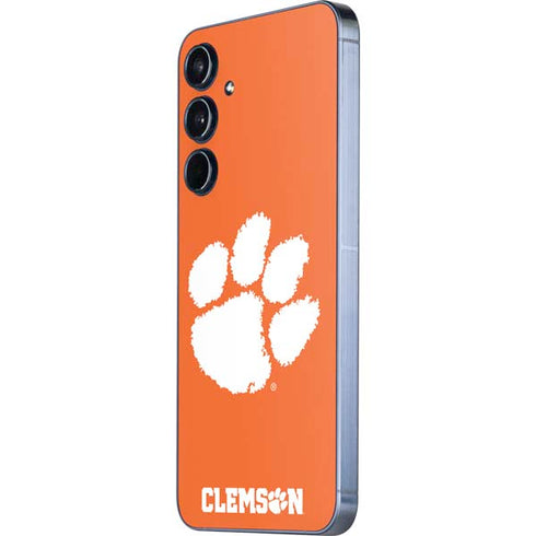 Clemson University Tiger Print Galaxy A35 5G Skin