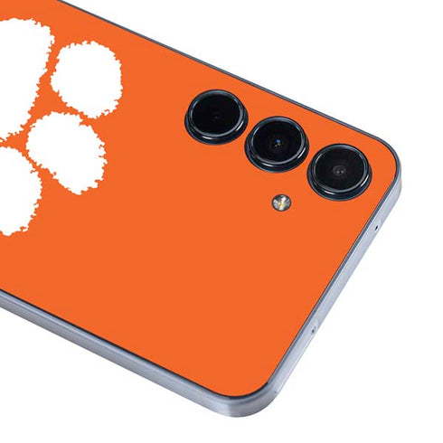 Clemson University Tiger Print Galaxy A35 5G Skin