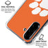 Clemson University Tiger Print Galaxy A36 5G Clear Case