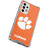 Clemson University Tiger Print Galaxy A53 5G Clear Case