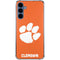 Clemson University Tiger Print Galaxy A55 5G Clear Case