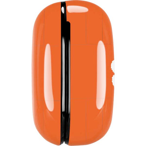 Clemson University Tiger Print Galaxy Buds Live Skin