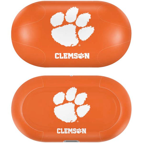 Clemson University Tiger Print Galaxy Buds Plus Skin