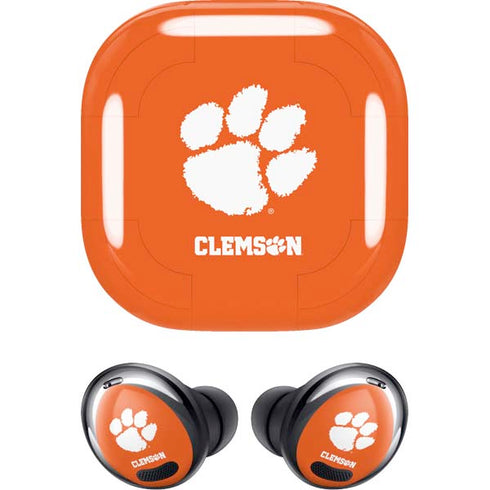 Clemson University Tiger Print Galaxy Buds Pro Skin