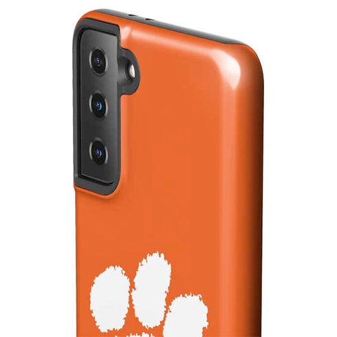 Clemson University Tiger Print Galaxy S21 FE Pro Case