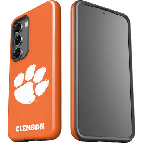 Clemson University Tiger Print Galaxy S23 Pro Case