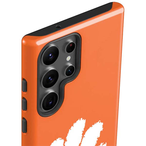 Clemson University Tiger Print Galaxy S23 Ultra Pro Case
