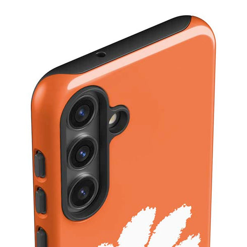 Clemson University Tiger Print Galaxy S25 Impact Case