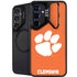 Clemson University Tiger Print Galaxy S25 Kickstand Case
