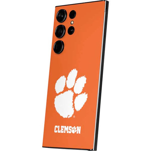 Clemson University Tiger Print Galaxy S24 Ultra Skin