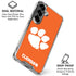 Clemson University Tiger Print Galaxy S26 Clear Case