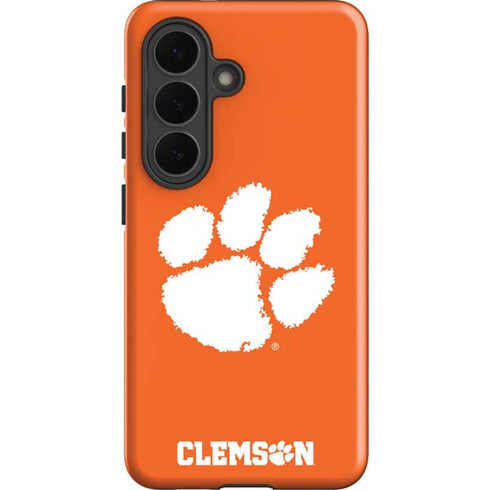Clemson University Tiger Print Galaxy S26 Impact Case