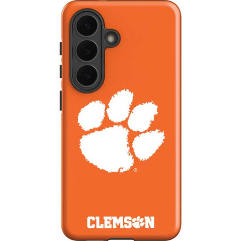 Clemson University Tiger Print Galaxy S26 Plus Impact Case