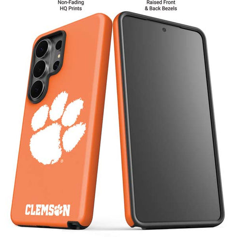 Clemson University Tiger Print Galaxy S26 Ultra Impact Case
