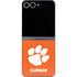 Clemson University Tiger Print Galaxy Z Flip6 Skin