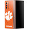 Clemson University Tiger Print Galaxy Z Fold2 5G Skin