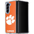 Clemson University Tiger Print Galaxy Z Fold5 5G Clear Case