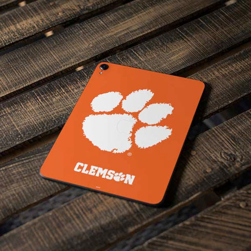 Clemson University Tiger Print Apple iPad Pro Skin