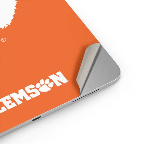 Clemson University Tiger Print iPad Pro 13in M4 (2024) Skin