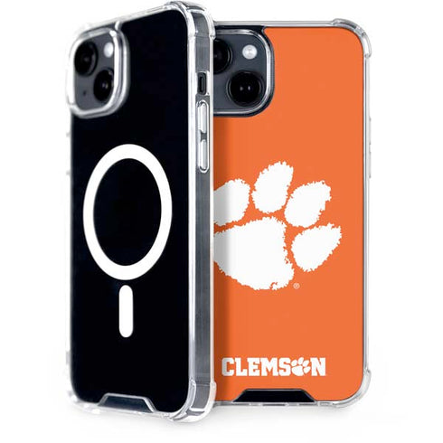 Clemson University Tiger Print iPhone 13 MagSafe Case