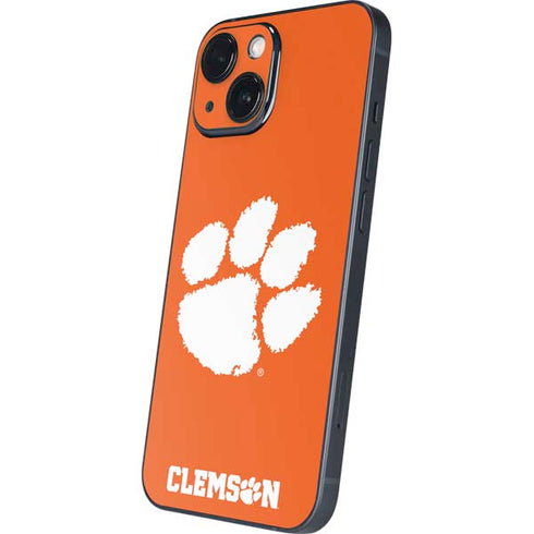 Clemson University Tiger Print iPhone 13 Mini Skin