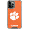 Clemson University Tiger Print iPhone 13 Pro Max Clear Case