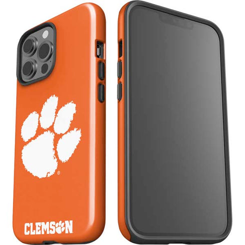 Clemson University Tiger Print iPhone 13 Pro Max Impact Case