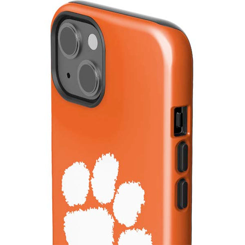 Clemson University Tiger Print iPhone 14 Impact Case