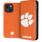 Clemson University Tiger Print iPhone 15 Plus Folio Case