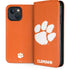 Clemson University Tiger Print iPhone 15 Plus Folio Case