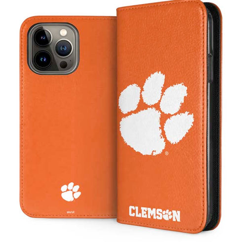 Clemson University Tiger Print iPhone Cases