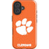 Clemson University Tiger Print iPhone 16 Impact Case