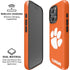 Clemson University Tiger Print iPhone 16 Pro Magsafe Impact Case