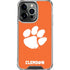 Clemson University Tiger Print iPhone 16 Pro Max Clear Case