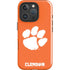 Clemson University Tiger Print iPhone 16 Pro Max Impact Case