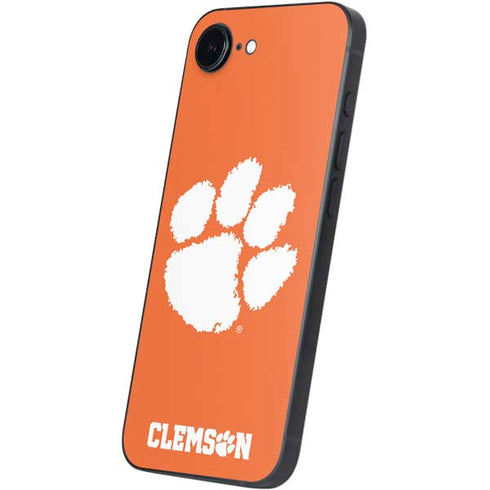 Clemson University Tiger Print iPhone 16e Skin