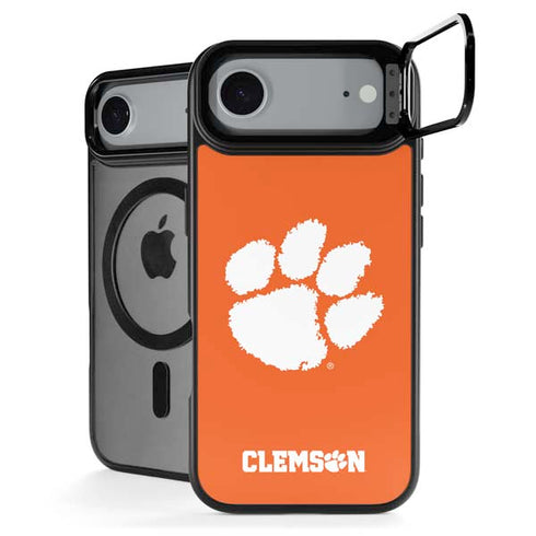 Clemson University Tiger Print iPhone 17 Air Kickstand Case