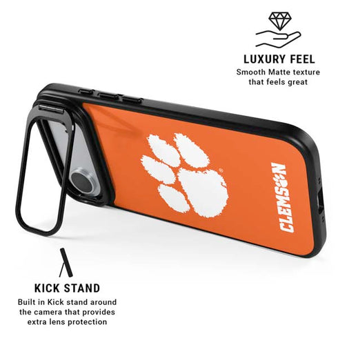 Clemson University Tiger Print iPhone 17 Air Kickstand Case