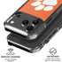 Clemson University Tiger Print iPhone 17 Pro Clear Case