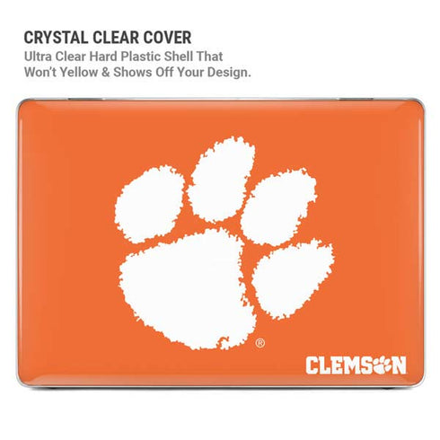 Clemson University Tiger Print MacBook Pro 16in (2021-25) Case plus Skin