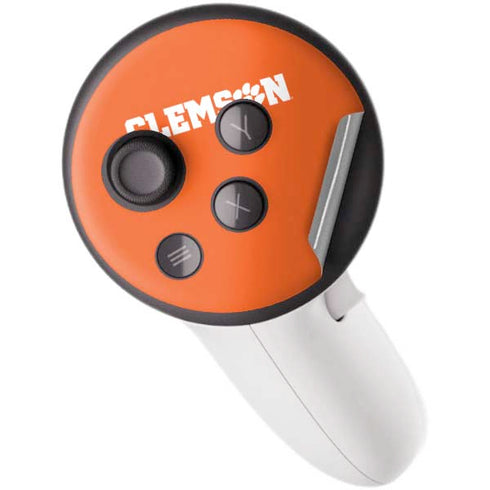 Clemson University Tiger Print Meta Quest 3S Skin