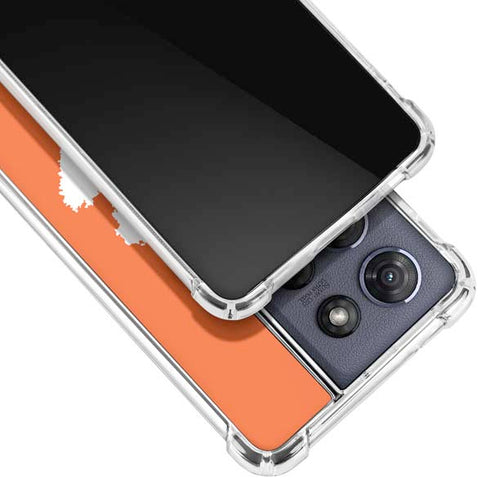 Clemson University Tiger Print Moto G 5G (2025) Clear Case